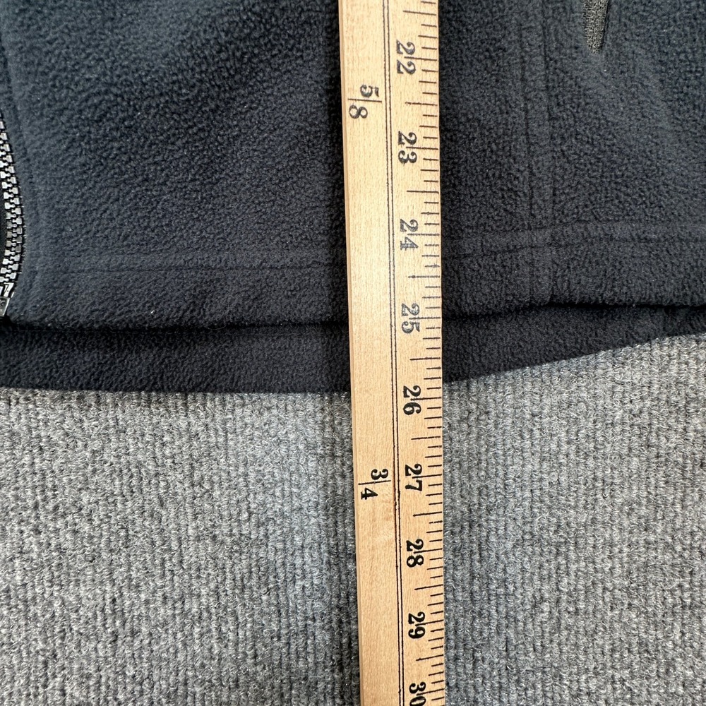 Columbia Interchange Benton Springs Fleece Jacket Womens XL Black Zip Shacket - Picture 6 of 8